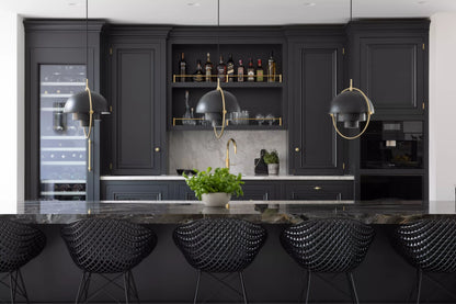 The Black and Gold Kitchen