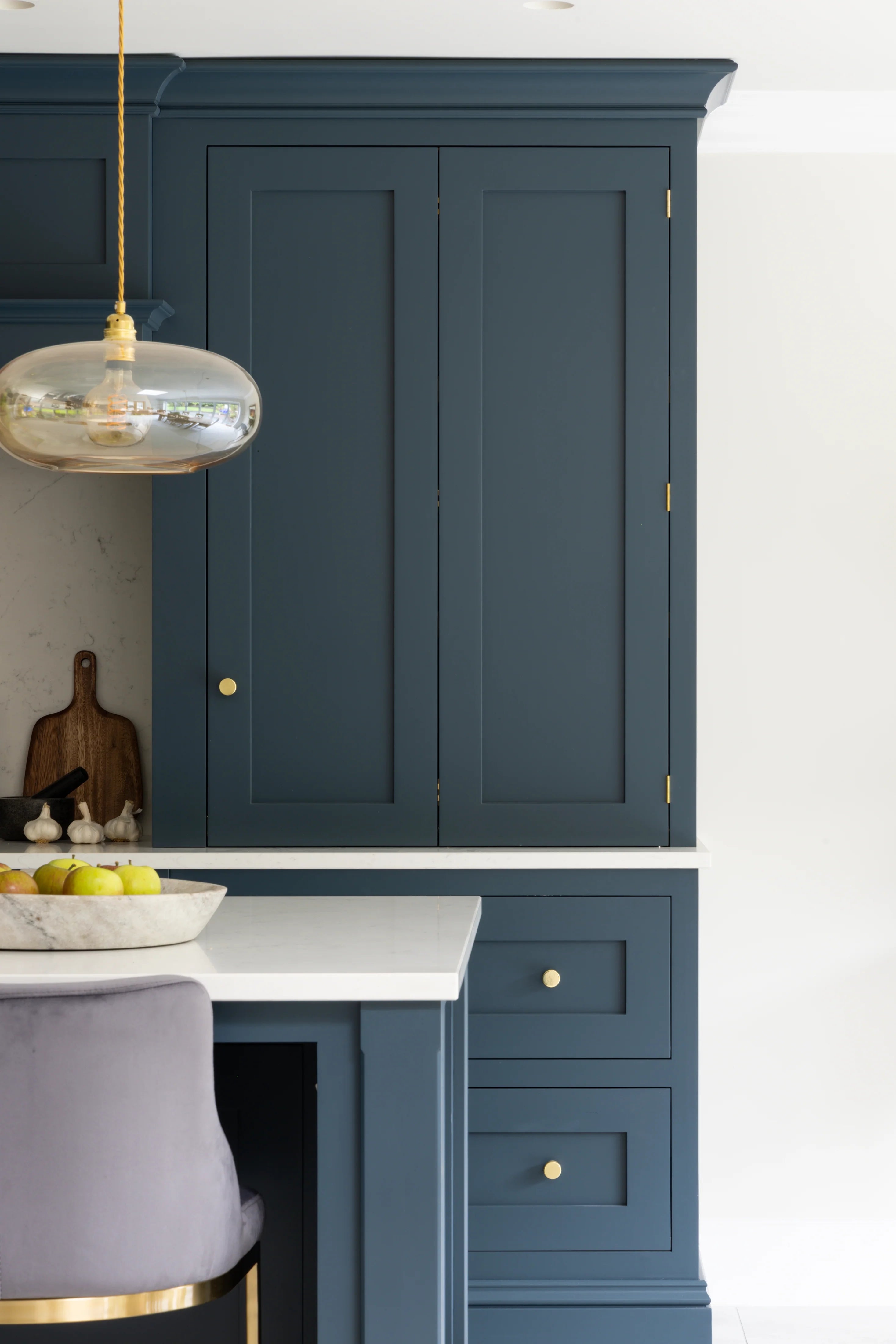 The Blue and Gold Kitchen