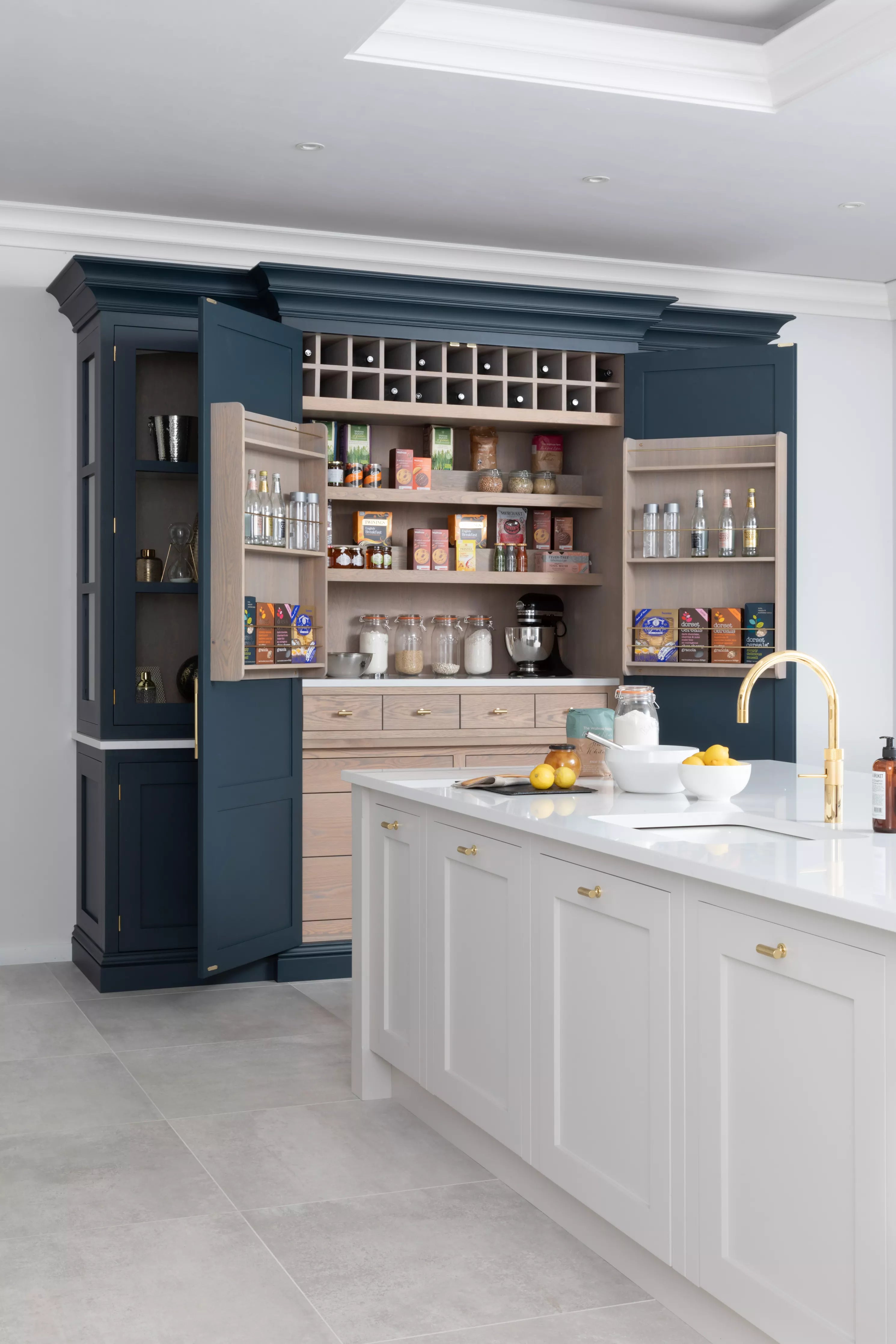 The Blue and Grey Kitchen