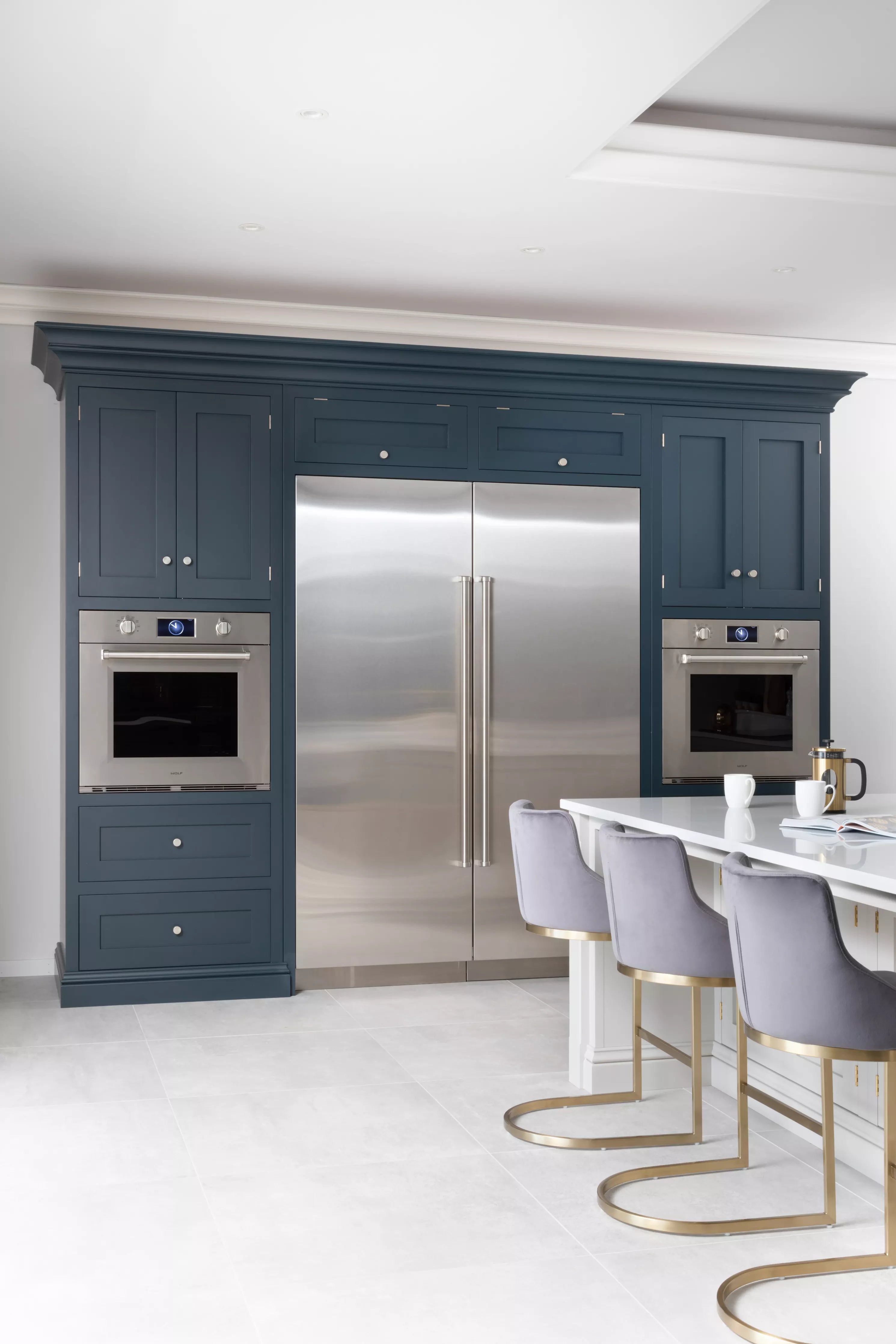 The Blue and Grey Kitchen